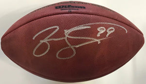 Jason Taylor Autographed Official Nfl Football (Jsa)