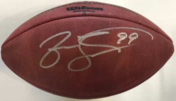 Jason Taylor Autographed Official Nfl Football (Jsa)