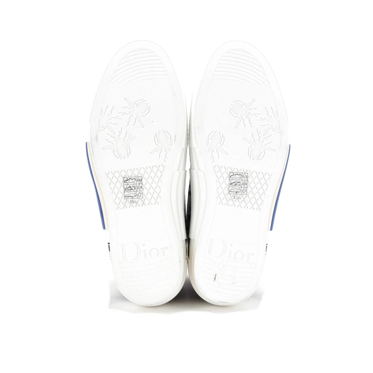 Christian Dior Men'S B23 High-Top Sneakers Oblique Tapestry