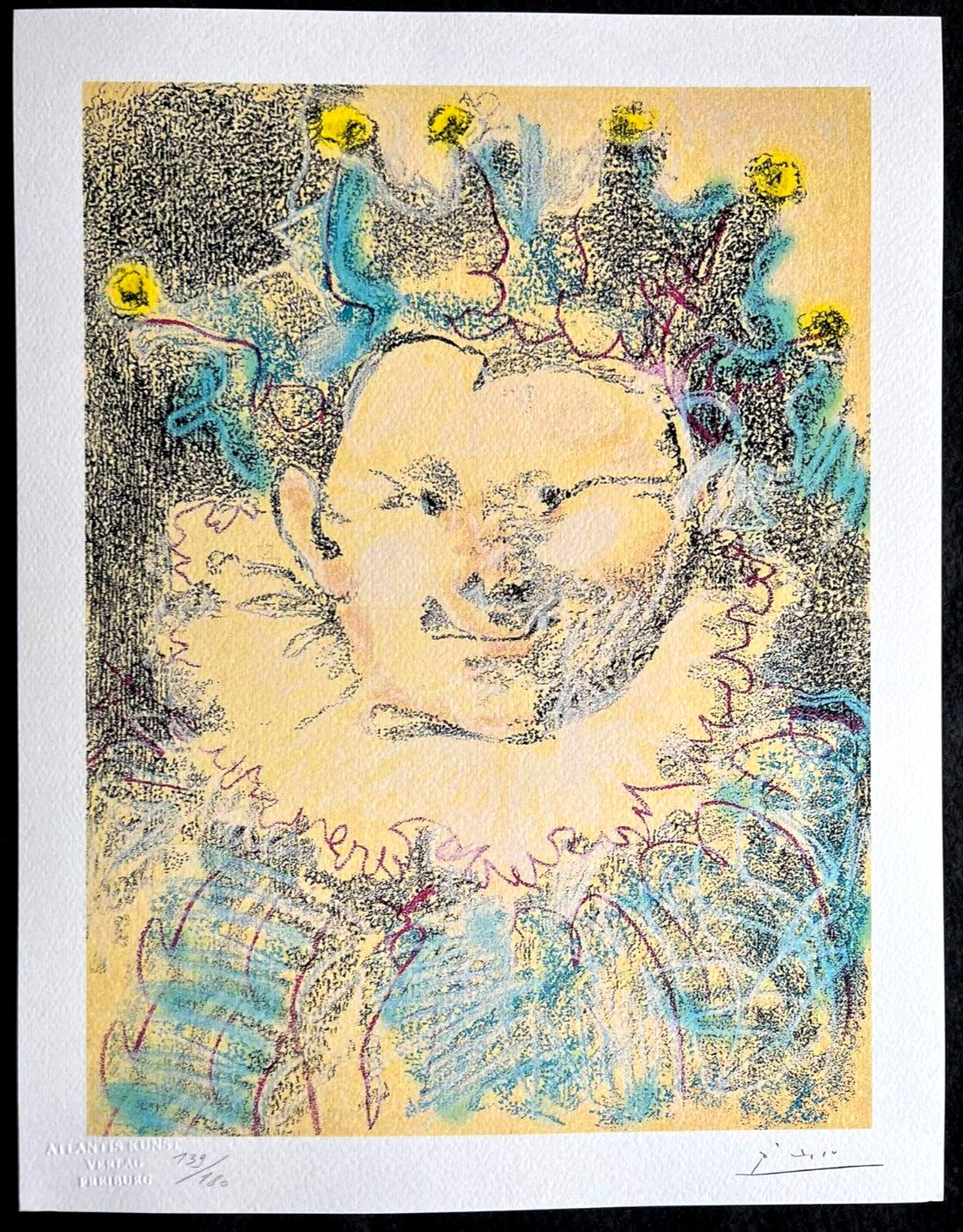 Pablo Picasso (Lithograph Signed Coa) (Limited Pencil Numbered)