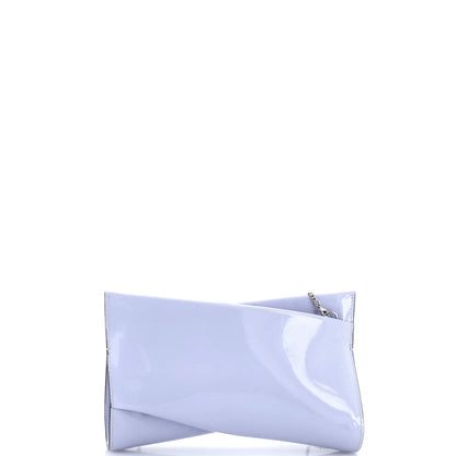 Christian Louboutin Loubitwist Clutch On Chain Leather Small