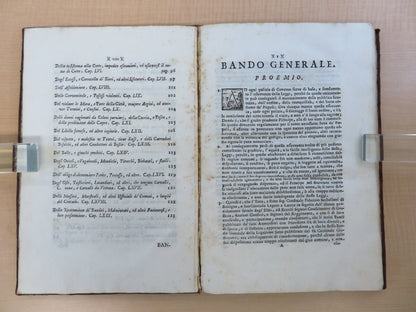 Bando Generale Della Legazione Di Bologna, 1St