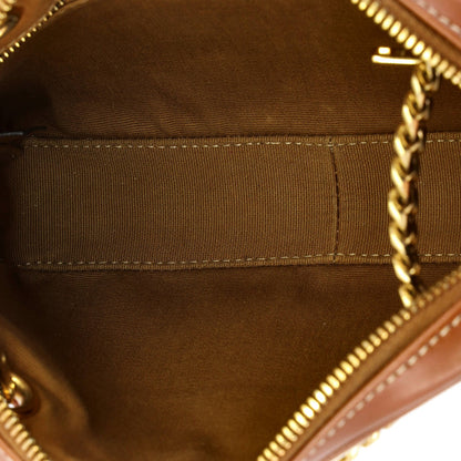 Celine Patapans Bag Triomphe Coated Canvas Small