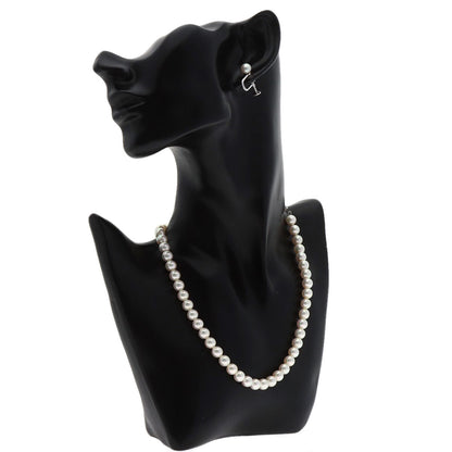 Mikimoto   Necklace Pearl Pearl Earring 2-Piece