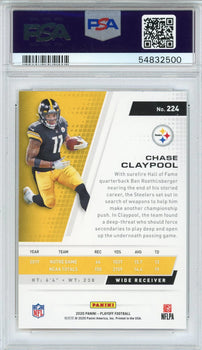 Chase Claypool 2020 Panini Playoff Rookie Card #224 (Psa)