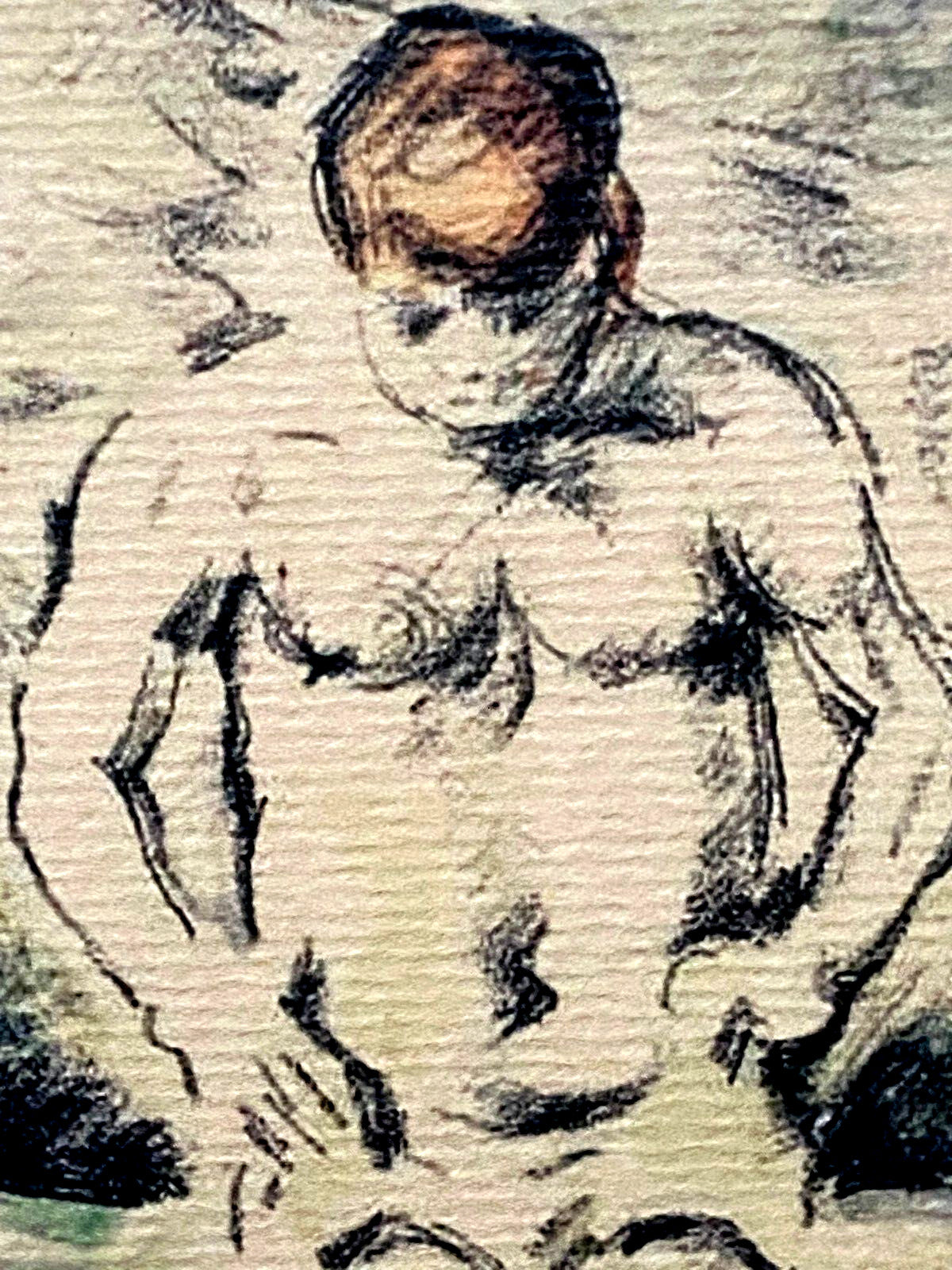 Paul Czanne Lithograph Coa Mourlot 1935 Signed Published Gauguin