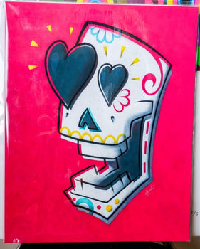 Dfrnt, Stream Art Print Mia Cabrera & Toni Cabrera 15.7 In X 19.9 In