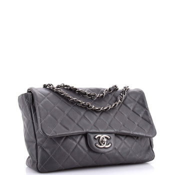 Chanel Classic Single Flap Bag Quilted Lambskin Jumbo