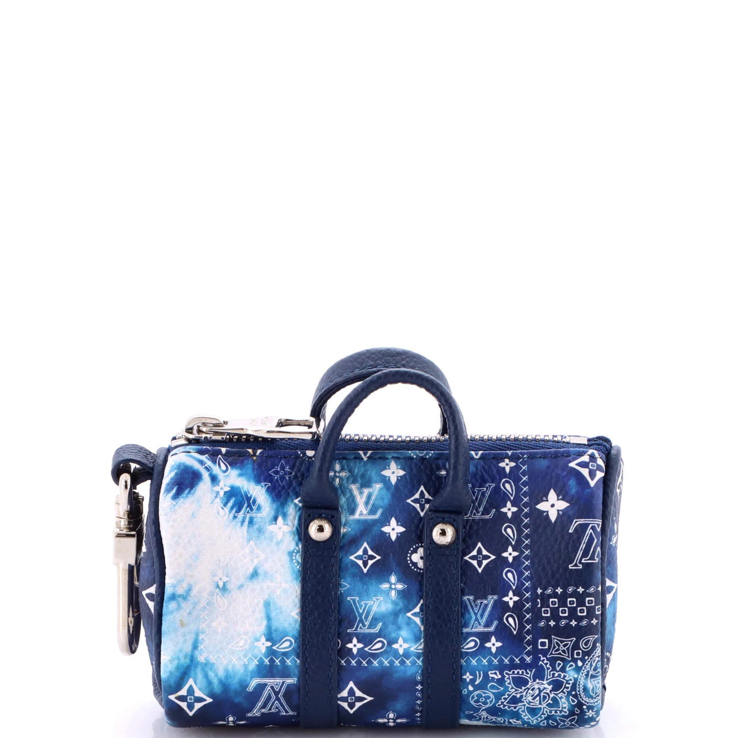 Louis Vuitton Mini Keepall Bag Charm And Key Holder Limited Edition Monogram