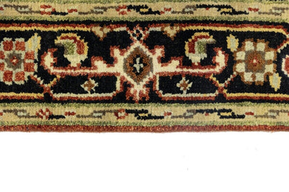 4X6 Ft Geometric Tribal Serapi Rug Wool Oriental