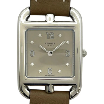 Herms Cape Cod Cc1.210C Silver Quartz