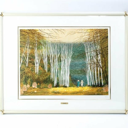 Fanch Ledan (France 1949) - "Small Birch Path