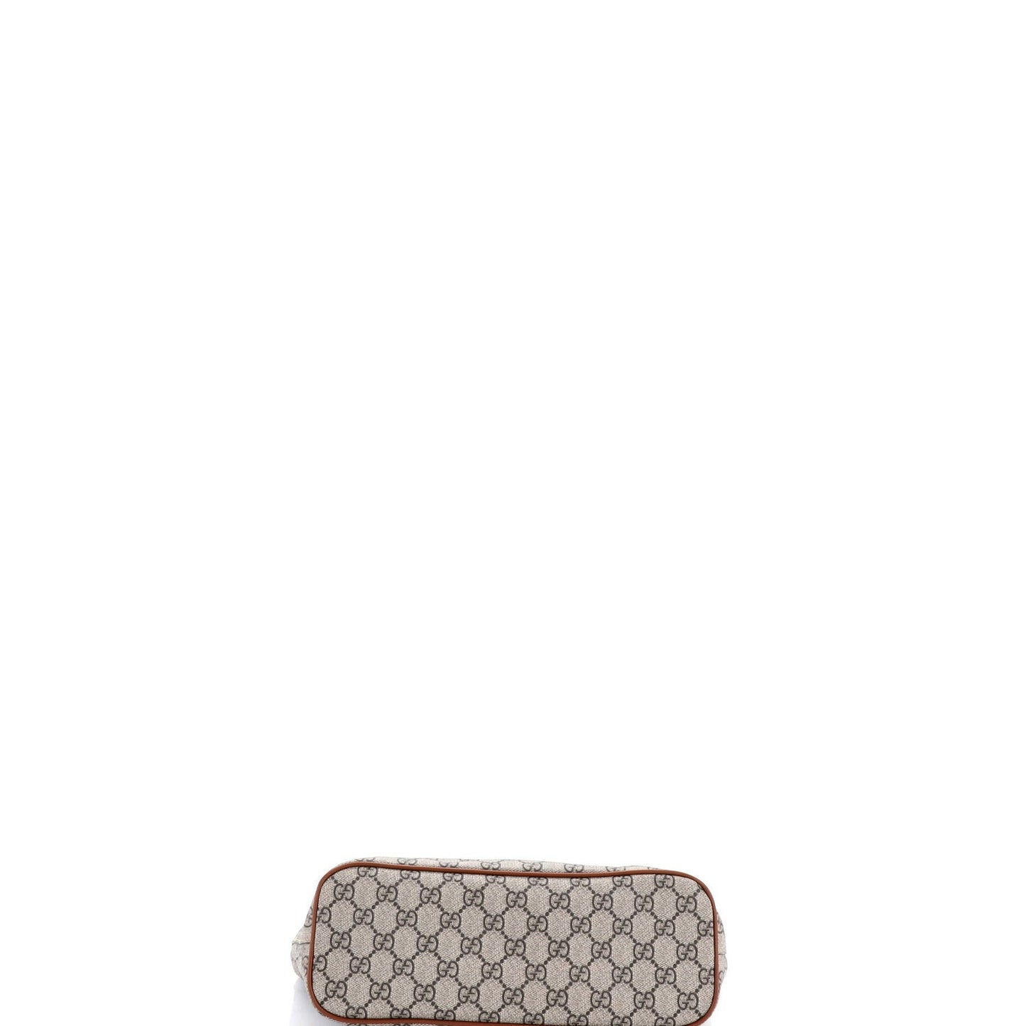 Gucci Convertible Soft Tote Gg Coated Canvas With Leather Small