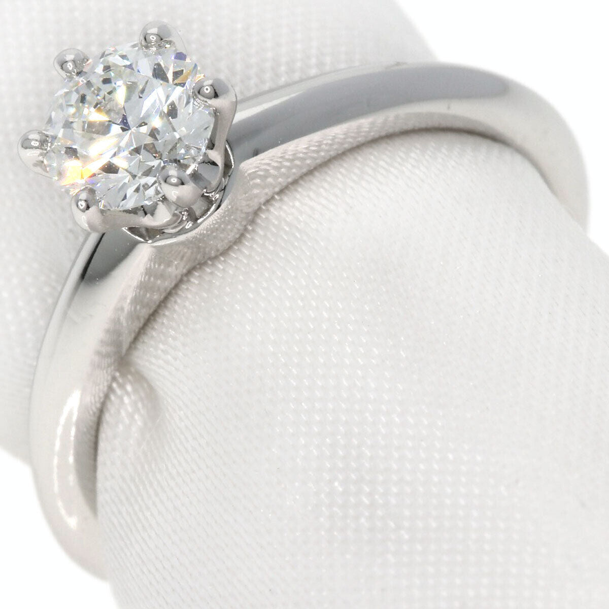 Tiffany&Co.   Ring Solitaire Diamond Knife Edge
