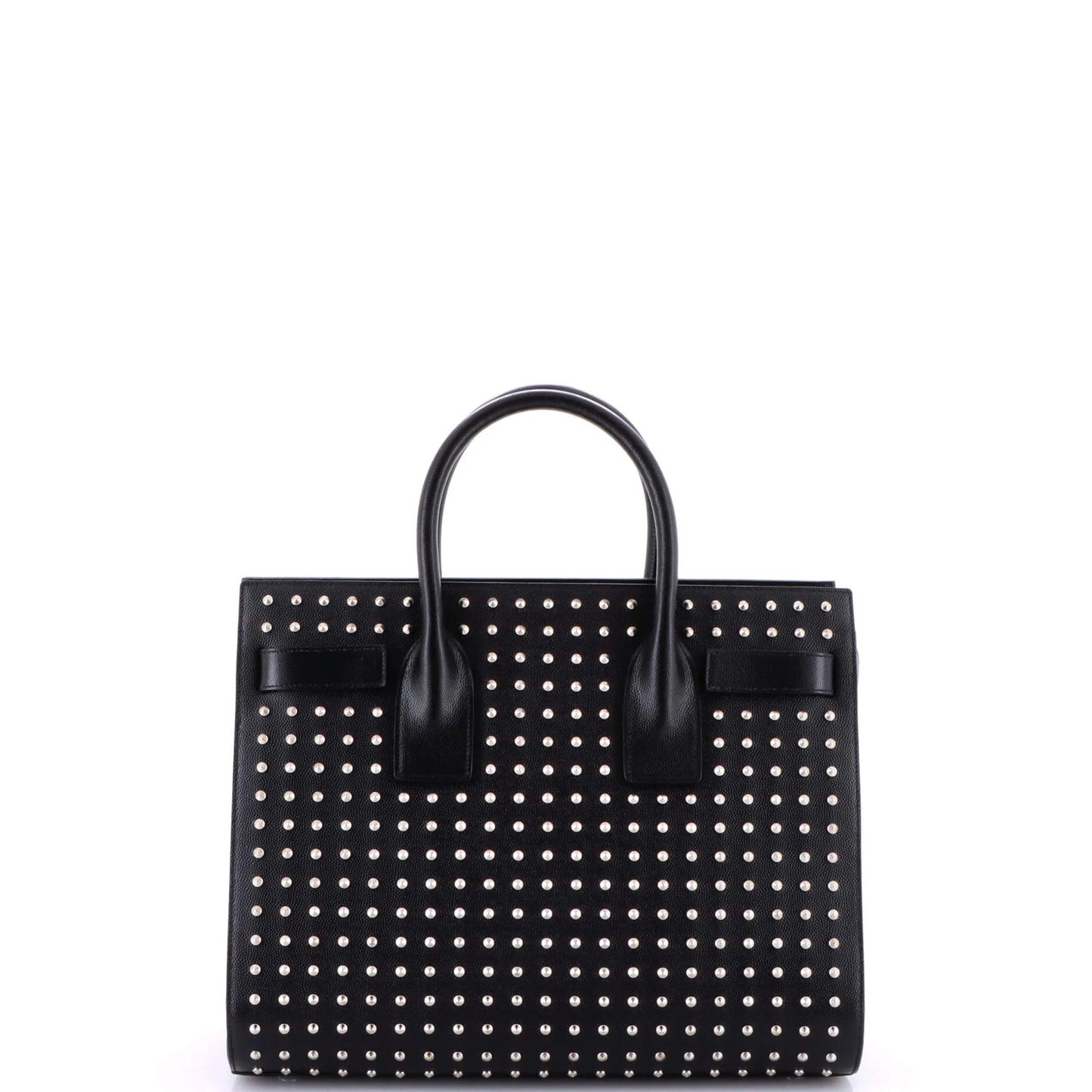 Saint Laurent Sac De Jour Bag Studded Leather Small