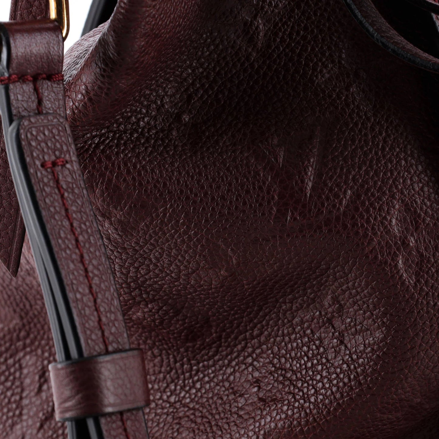 Louis Vuitton Lumineuse Handbag Monogram Empreinte Leather Pm