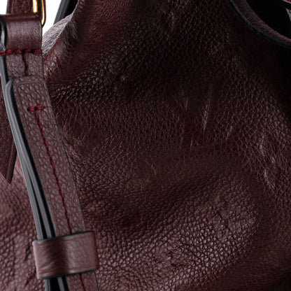 Louis Vuitton Lumineuse Handbag Monogram Empreinte Leather Pm