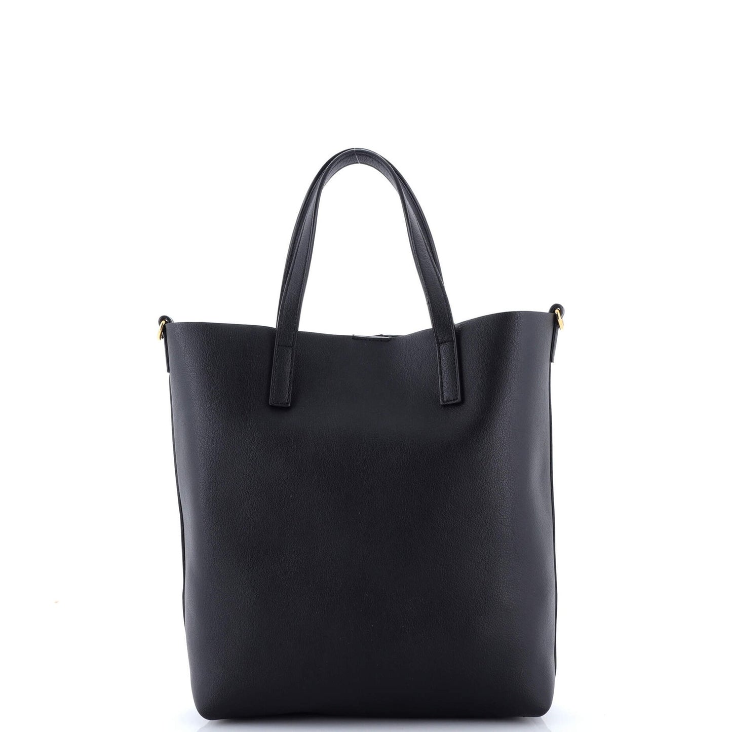 Saint Laurent Shopper Tote Leather Toy