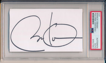 Barack Obama Former President Signed/Auto 3X5