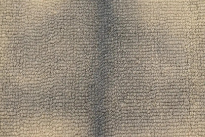 Hand-Tufted Gray Tie-Dye Wool Rug Modern