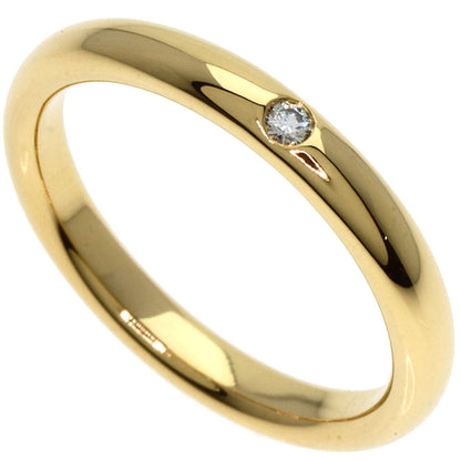 Tiffany&Co.   Ring Stacking Band 1P Diamond K18