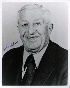 Harry Litwack Autographed 8X10 Photo