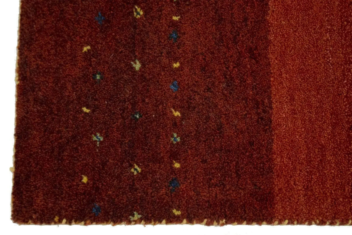 2'5X8'4 Handmade Tribal Stripes Runner Rug Oriental Hallway Kitchen Carpet