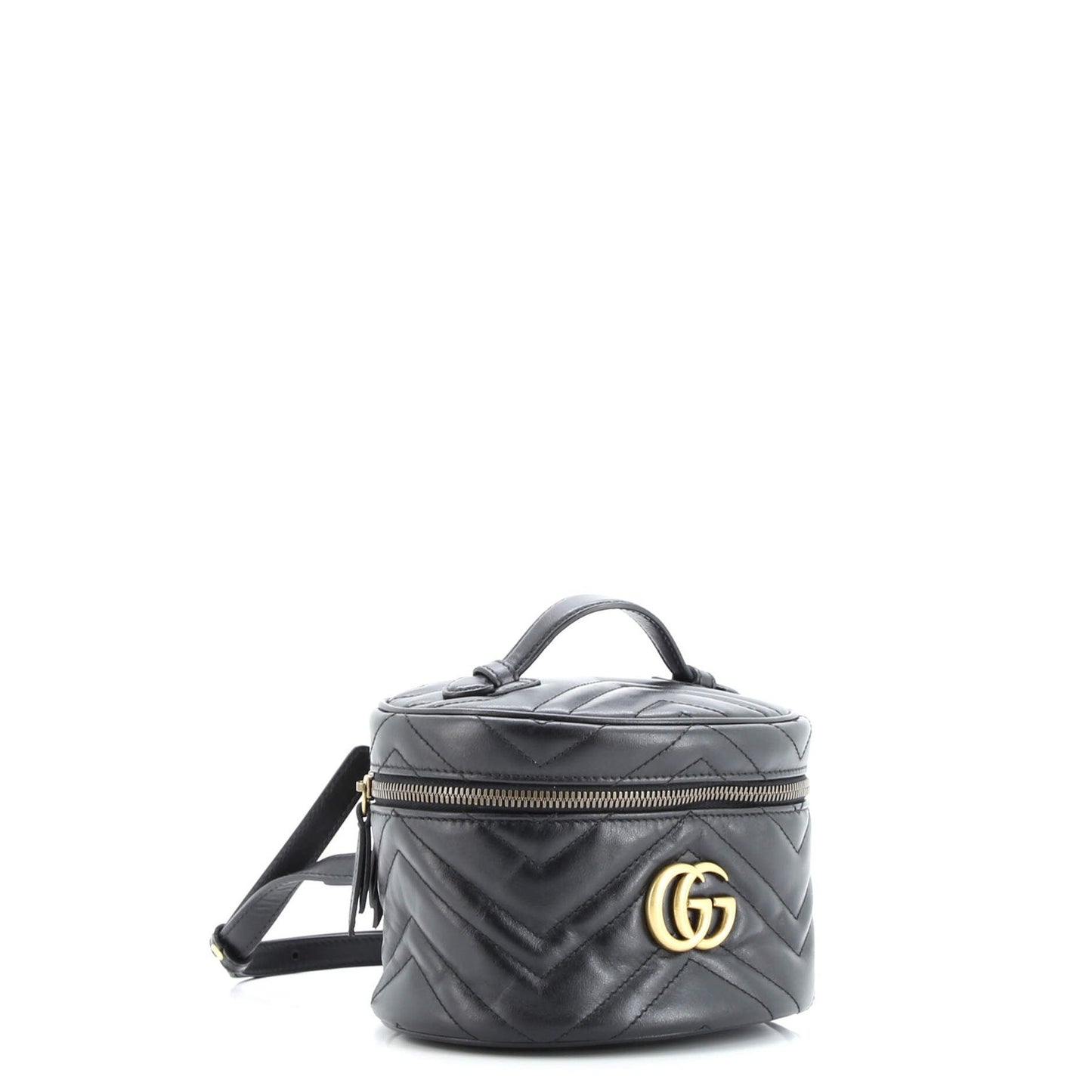 Gucci Gg Marmont Vanity Backpack Matelasse Leather Mini