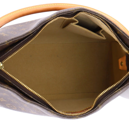 Louis Vuitton Looping Handbag Monogram Canvas Gm