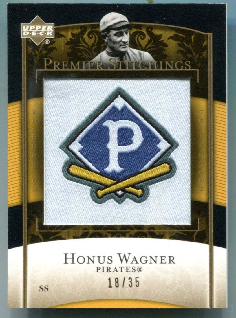 Honus Wagner 2007 Upper Deck Premier #Ps43 Card 18/35