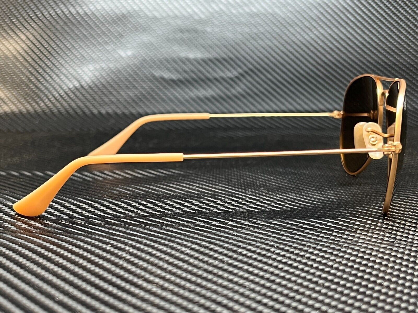 RAY BAN RB3025 112 85 Matte Gold Aviator 58 mm Unisex Sunglasses