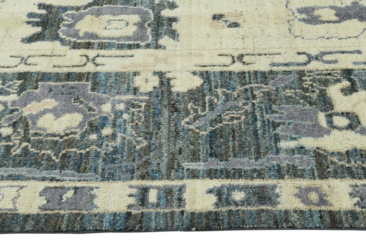 8X10 Ft Oushak Peshawar Oriental Rug Floral