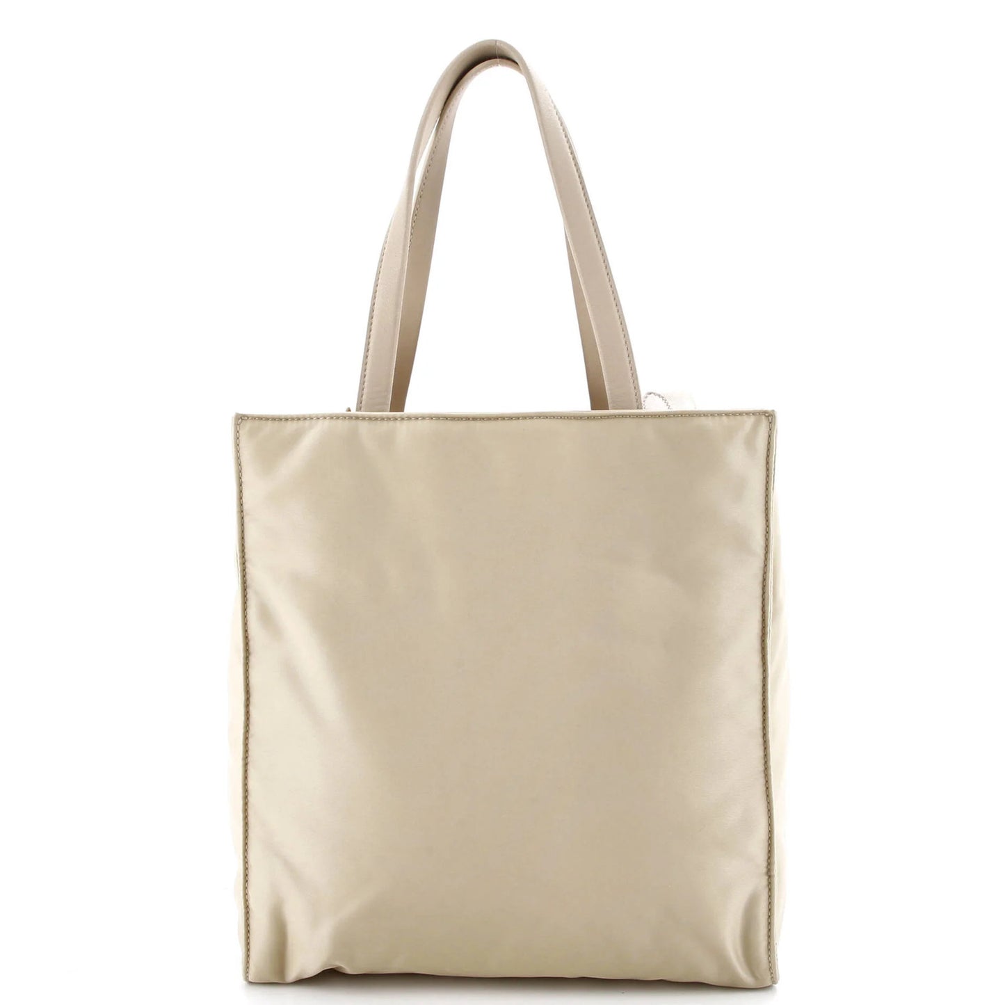 Prada Padded Convertible Shopping Tote Re-Nylon With Leather Medium