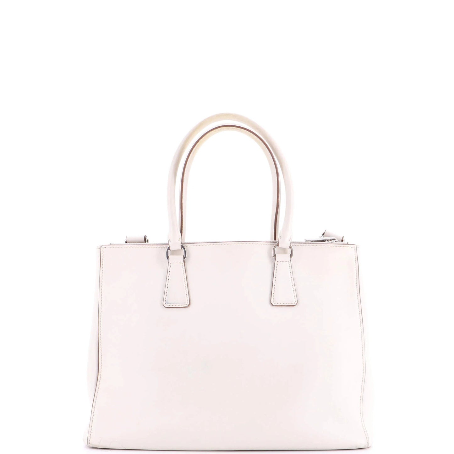 Prada Double Zip Lux Tote Saffiano Leather Medium