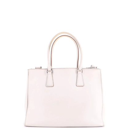 Prada Double Zip Lux Tote Saffiano Leather Medium