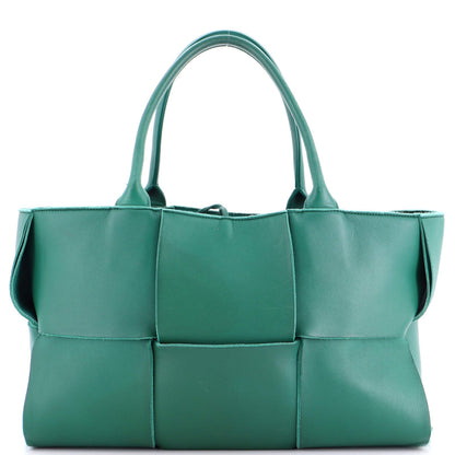 Bottega Veneta Arco Tote Maxi Intrecciato Leather Medium