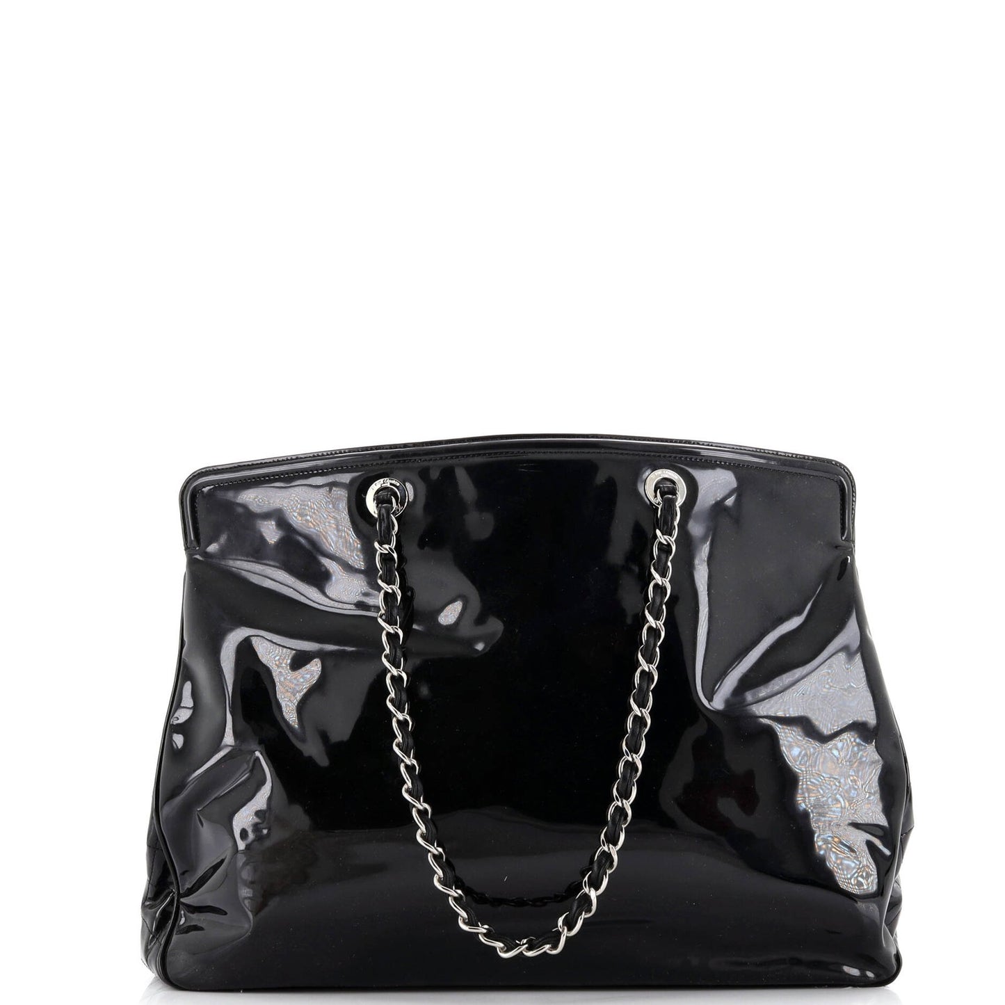 Chanel Lipstick Tote Patent Vinyl Xl