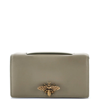Christian Dior Bee Clutch Leather