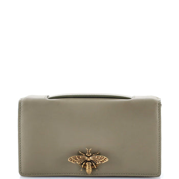 Christian Dior Bee Clutch Leather