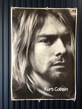 Nirvana Kurt Cobain Poster Made In England