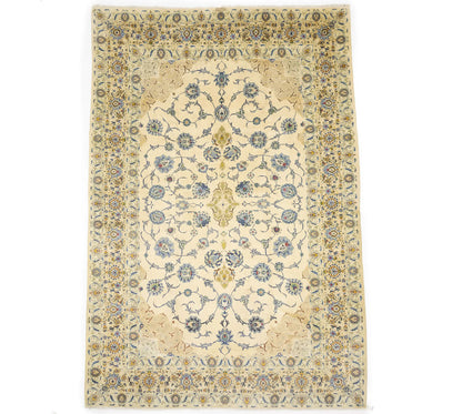 Semi-Antique Vintage Signed Handmade Wool Rug