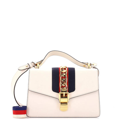 Gucci Sylvie Small Leather Shoulder Bag