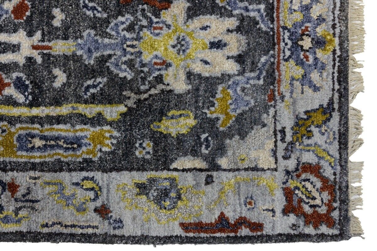 Osh Chobi Oriental Runner Rug 2'6X9'9 Ft Muted