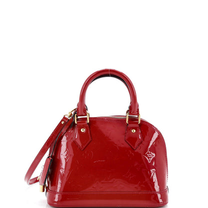 Louis Vuitton Alma Handbag Monogram Vernis Bb