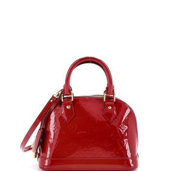 Louis Vuitton Alma Handbag Monogram Vernis Bb