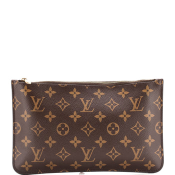 Louis Vuitton Neverfull Pochette Monogram Canvas Large
