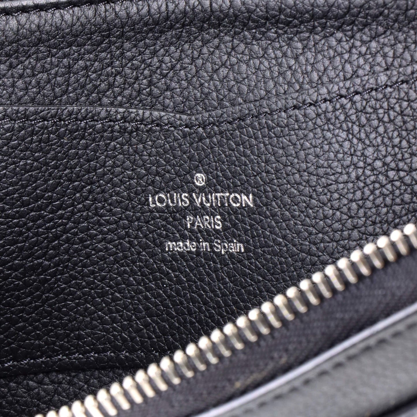 Louis Vuitton Zippy Lockme Wallet Leather