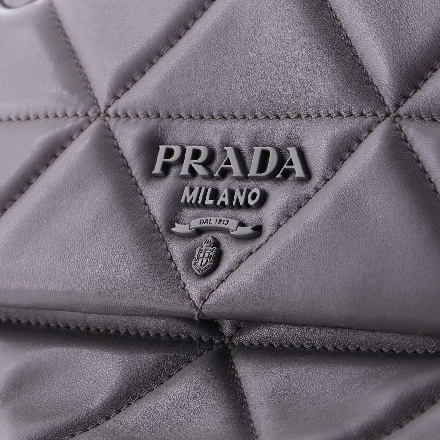 Prada Spectrum Flap Bag Quilted Nappa Leather Large
