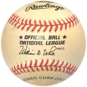 Hoyt Wilhelm Autographed Baseball