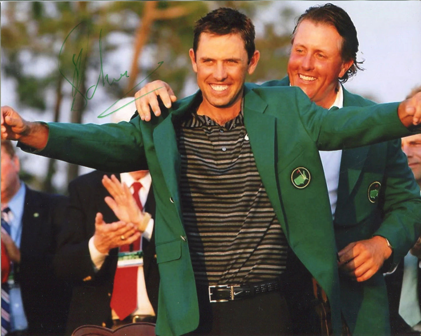 Charl Schwartzel Autographed 8X10 Photo